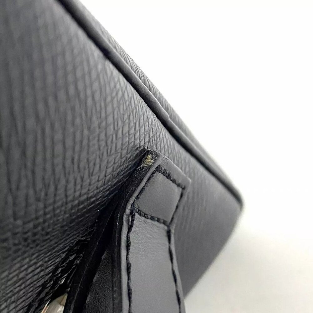 Auth LOUIS VUITTON Trousse Toilette PM M30222 Ardoise Taiga CA1021 Pouch - Picture 8 of 8